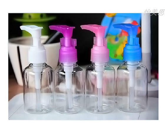 彩妆工具挤压瓶/乳液按压瓶/分装/ 鸭嘴瓶补水小空瓶子颜色随机