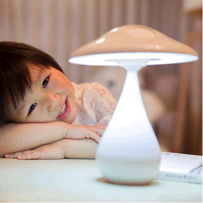 创意家居 世界首款蘑菇造型台灯 负离子空气净化灯 小夜灯 宝宝灯