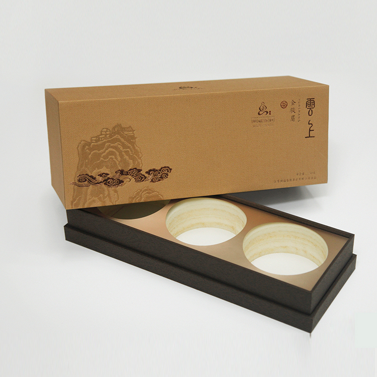环保桐木茶叶包装空礼盒配木皮罐特种纸盒可定制激光雕刻专版定制
