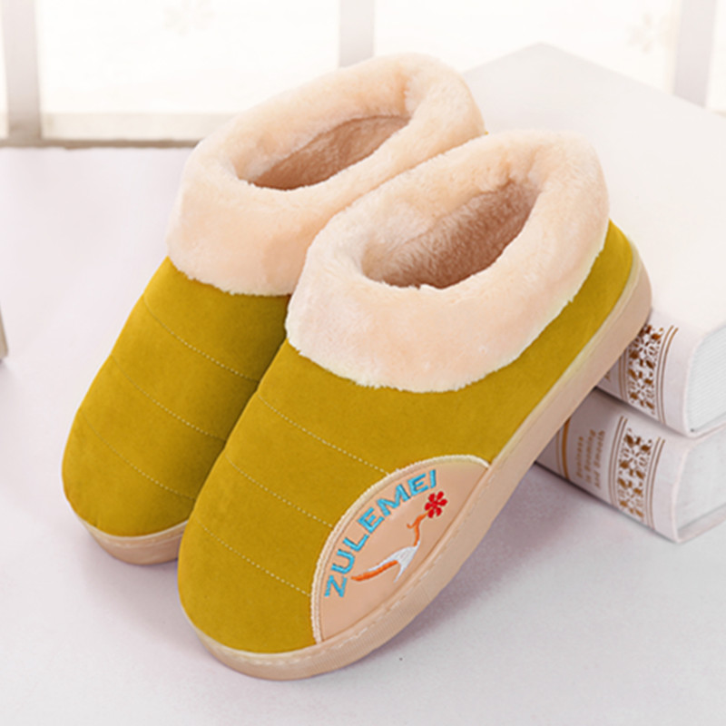 2015拖鞋新款棉情侣棉拖鞋冬居家室内防滑厚底包跟保暖棉鞋