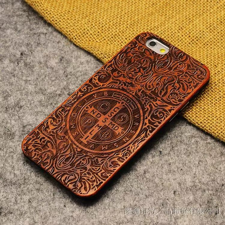 iphone5木质手机壳 苹果5s清香木壳  个性化雕刻实木PC底木质外壳