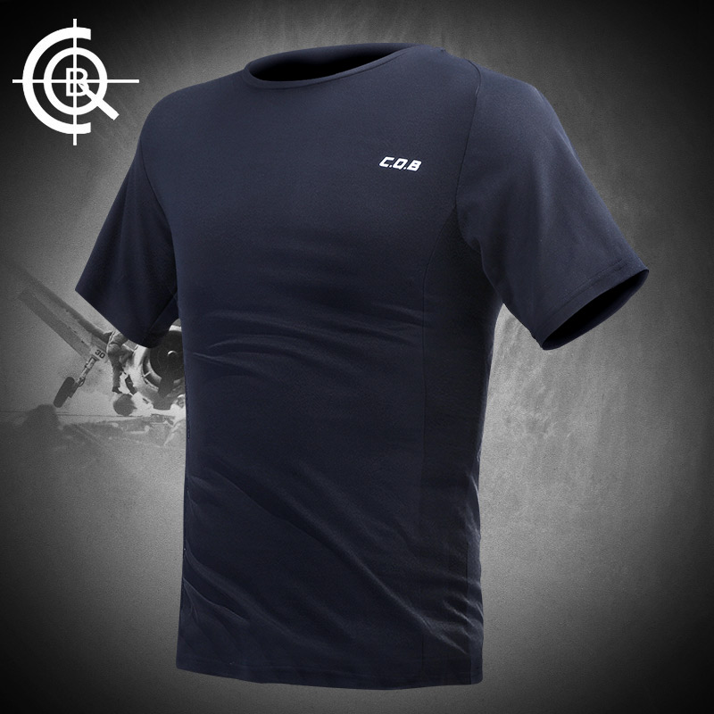 cqb圆领体能战术T恤速干短袖上衣COOLMAX科技面料舒爽夏季t恤折扣优惠信息
