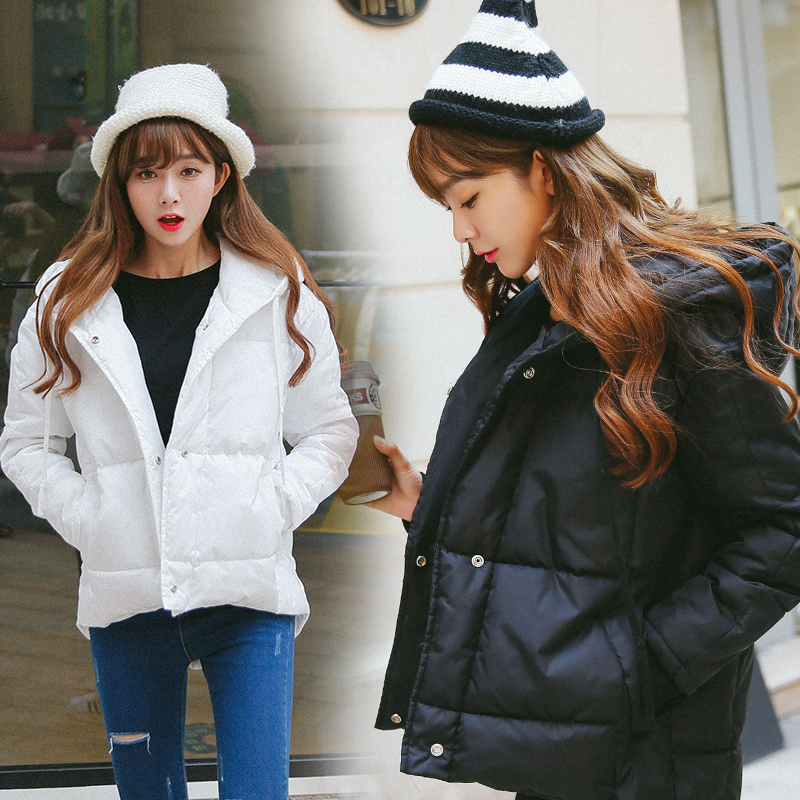 2015韩国冬装羽绒棉服长袖韩版短款棉衣女学院风棉袄加厚学生外套