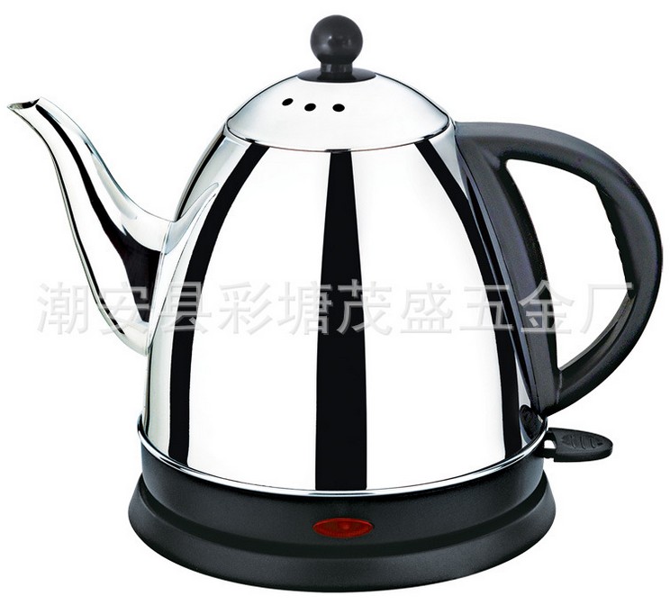 电水壶不锈钢电热水壶烧水壶自动断电长嘴壶泡茶壶小电茶壶咖啡器