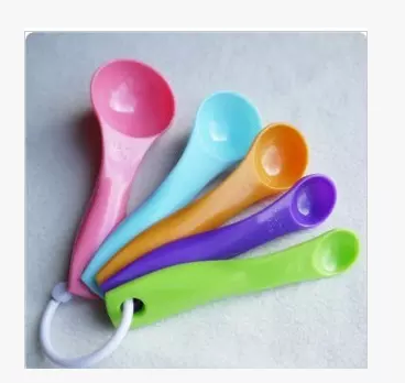 新品 彩色5件套量勺 优质食品级加厚出口款 量勺 烘焙工具折扣优惠信息