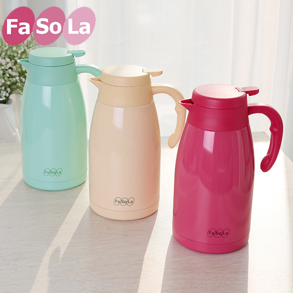 日本FaSoLa进口家居家用不锈钢婚庆保温壶大容量大号热水瓶开水壶折扣优惠信息