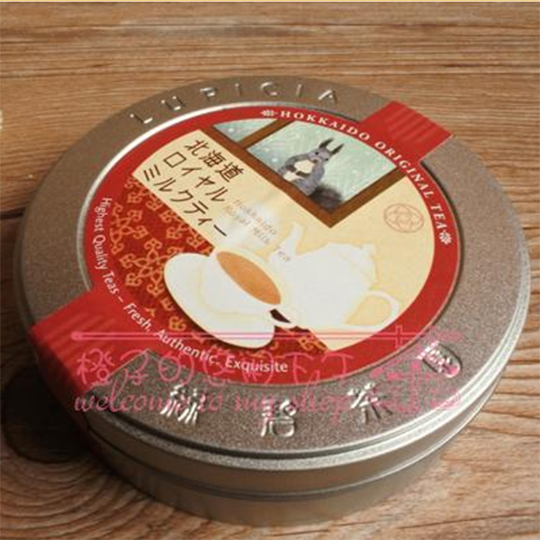 现货！日本进口lupicia绿碧茶园北海道限定皇家牛奶红茶设计罐50g
