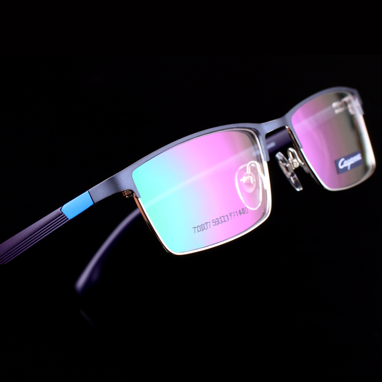 丹阳眼镜男合金超轻成品近视眼镜框 全框眼镜架光学配防辐射眼镜折扣优惠信息