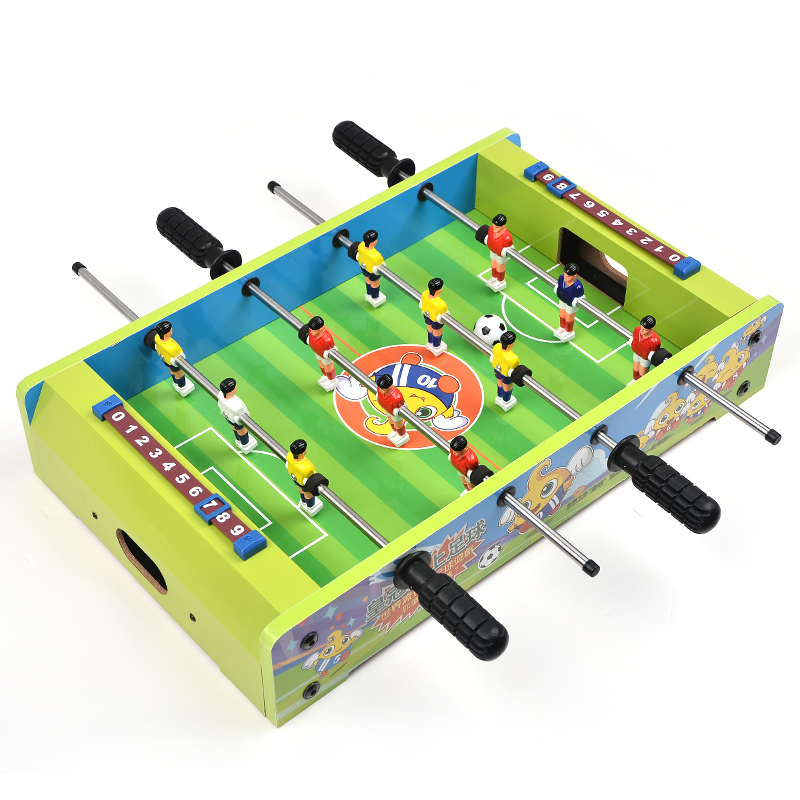 桌上足球麦咭桌式足球机 儿童桌面游戏台大号亲子互动对弈玩具