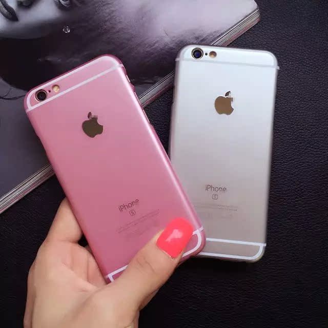 苹果6s手机壳粉色iphone6 plus玫瑰金硬壳5s奢华创意个性6plus潮折扣优惠信息