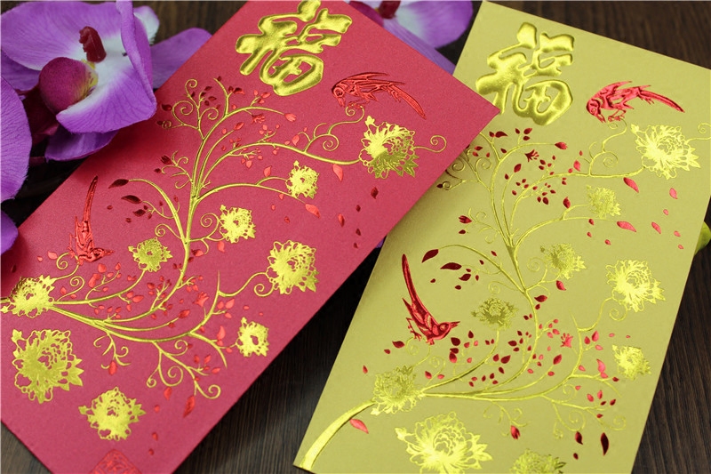 香港Joy's card百家姓高级利是封新年贺年创意个性红包喜鹊迎福