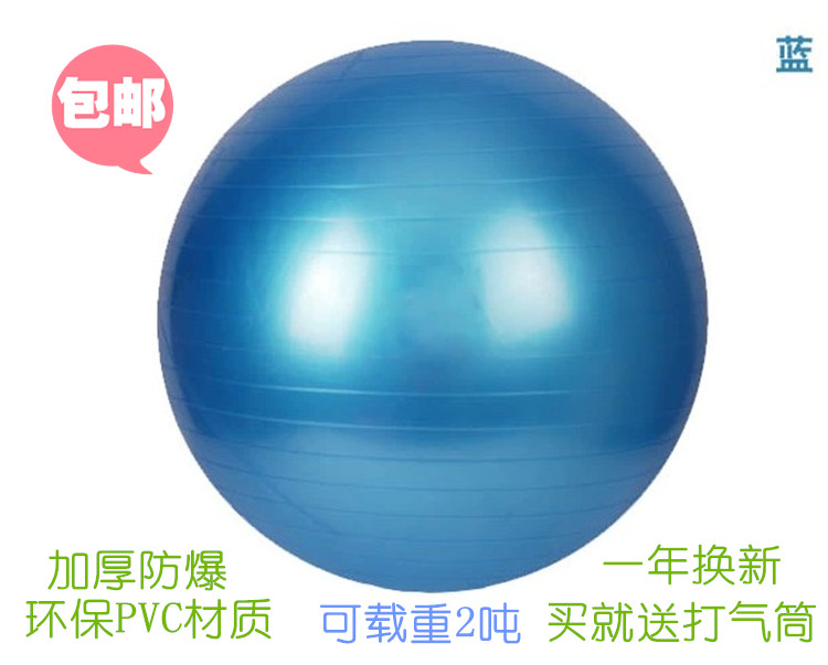 包邮 55CM加厚防爆健身球 郑多燕瑜伽球 孕妇儿童运动锻炼球特价