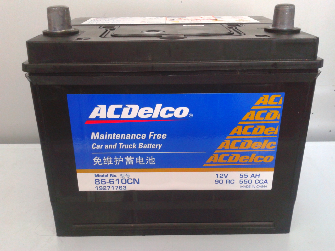 AC德科(ACDelco)电瓶凯越 景程 乐风 乐骋86-610蓄电池 上门安装