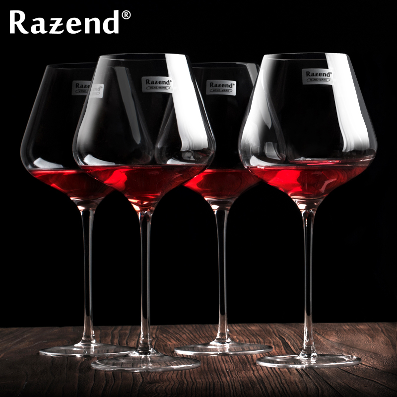 RAZEND/高档水晶红酒杯 高脚杯葡萄酒杯玻璃酒具大号 单只