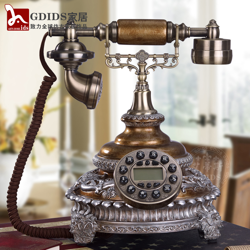 GDIDS中式礼品仿古电话机 复古电话机 欧式电话机馈赠婚庆电话机折扣优惠信息