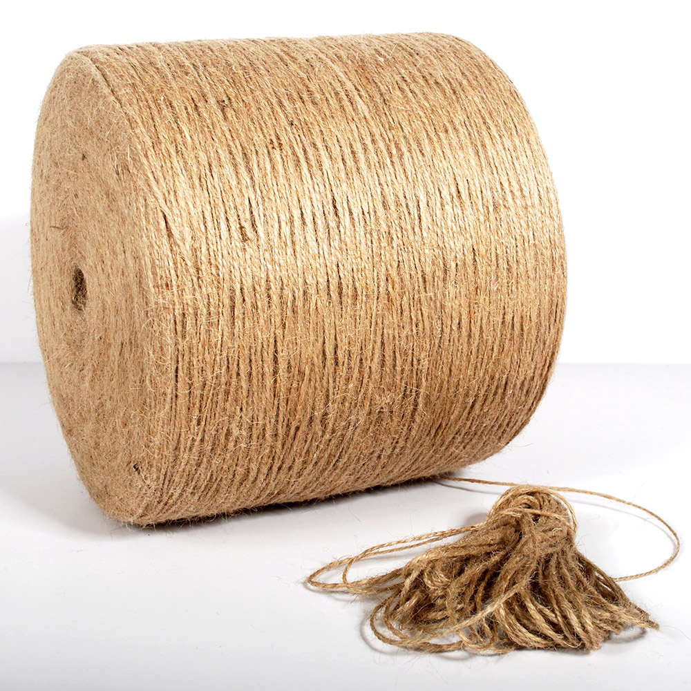 手工DIY麻绳 纸盒装饰 纸袋手提绳 吊牌绳  麻绳编织0.3元1米