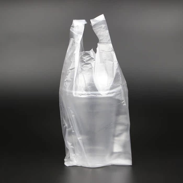一次性奶茶袋 透明塑料袋 珍珠奶茶袋 奶茶打包外卖袋杯袋 100个