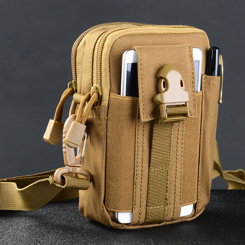 鼠奎特户外军迷腰包 配件包 挂件6.0寸手机腰包战术单肩背包挂包折扣优惠信息