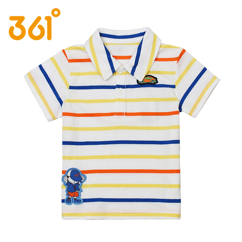 361度正品童装T恤短袖衫2015夏季新款男小童短袖t恤男孩 K5526110