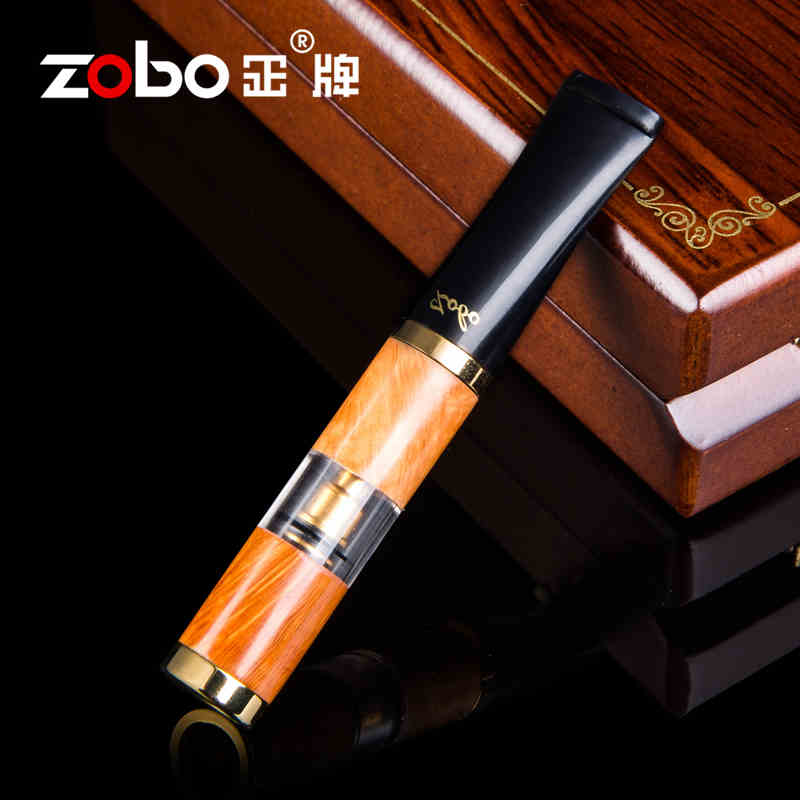 zobo正牌 烟嘴微孔过滤器可清洗 循环型烟嘴 石楠木精品烟具