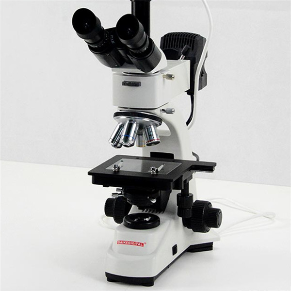 专业光学材料无限远数码三目金相显微镜带偏光功能粉末测量