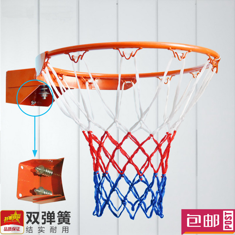 成人户外篮球圈室外标准篮球框壁挂式篮球架篮框成人篮板篮网