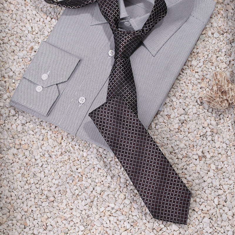 efancy韩版窄款时尚7cm渐变条纹领带 商务休闲正装男士领带折扣优惠信息