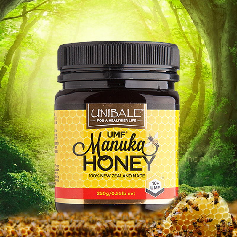 优尼拜尔  天然麦卢卡UMF10+新西兰原装进口纯蜂蜜 野生蜂蜜包邮