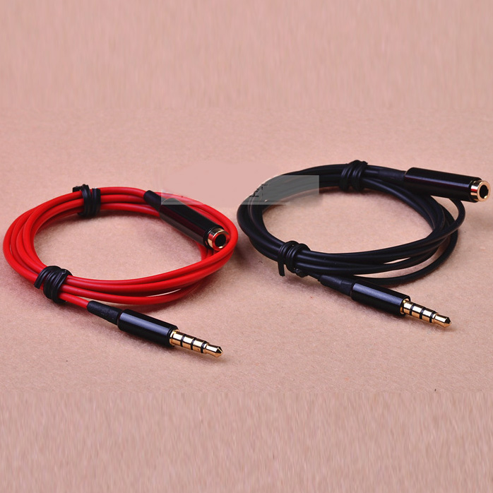 耳机延长线 3.5mm音频线 台式机耳机加长线1.2米公母线无损
