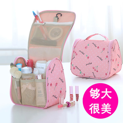 升级化妆包可爱韩国化妆袋女士化妆品收纳包大容量旅行洗漱包防水折扣优惠信息