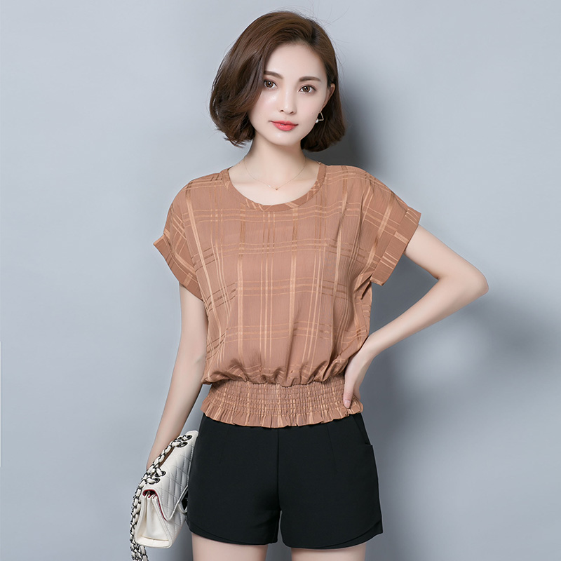 2015夏季女时尚T恤韩版短袖上衣中青年少妇30-35-40岁女装潮衣服