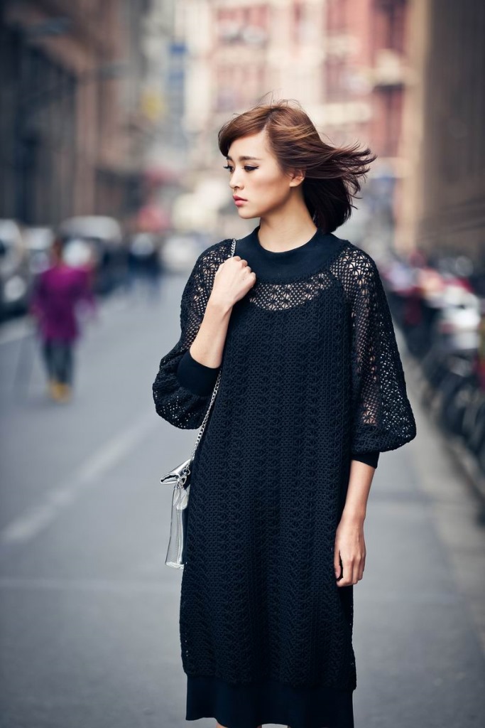 2015年夏季新款 原创设计  欧美风百搭 气质镂空花型长裙  女折扣优惠信息