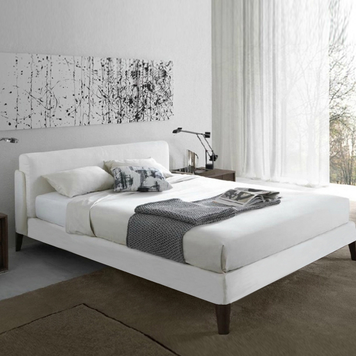布床布艺床 小户型北欧宜家1.8米双人床可拆洗简约现代美式软包床折扣优惠信息