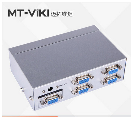 迈拓 MT-2504-K 高频VGA分频器 4口VGA分配器 原装正品折扣优惠信息