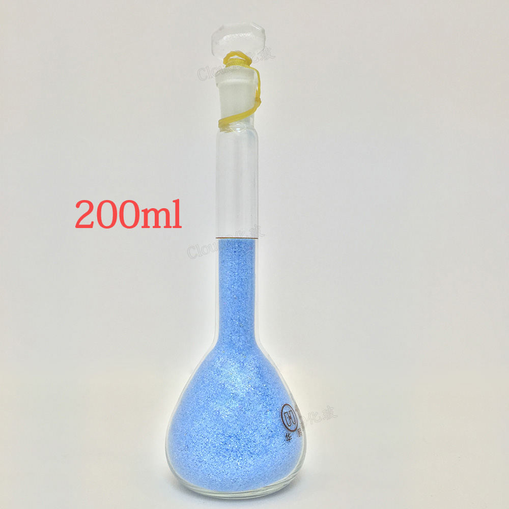 200ml容量瓶A级玻璃量瓶精准过检华鸥具玻塞实验化学消耗器材促销