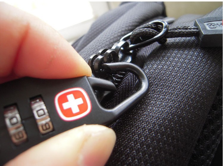 密码锁箱包锁挂锁带logo迷你锁箱包锁 超值简单可搭配搬家旅行袋