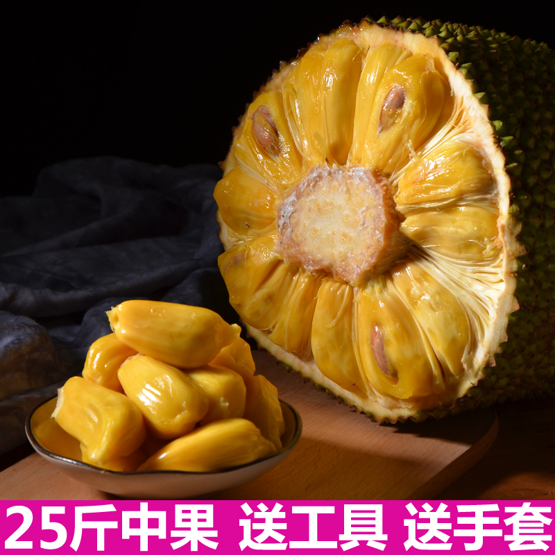 25斤菠萝蜜新鲜水果波罗蜜海南三亚新鲜水果木菠萝假榴莲折扣优惠信息