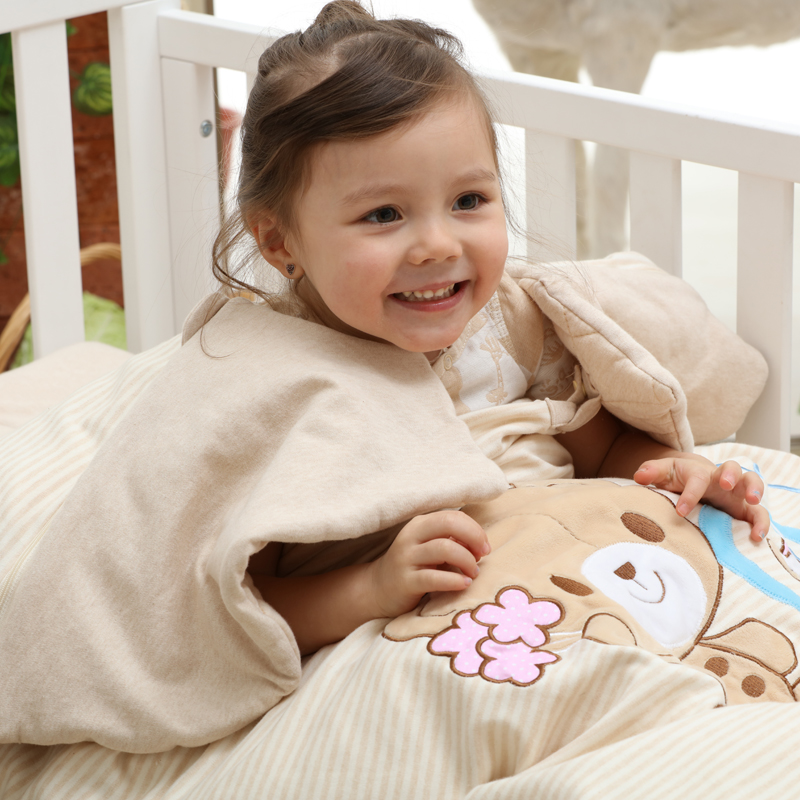 婴儿睡袋春秋薄款纯棉儿童防踢被子秋冬季加厚小孩中大童宝宝睡袋