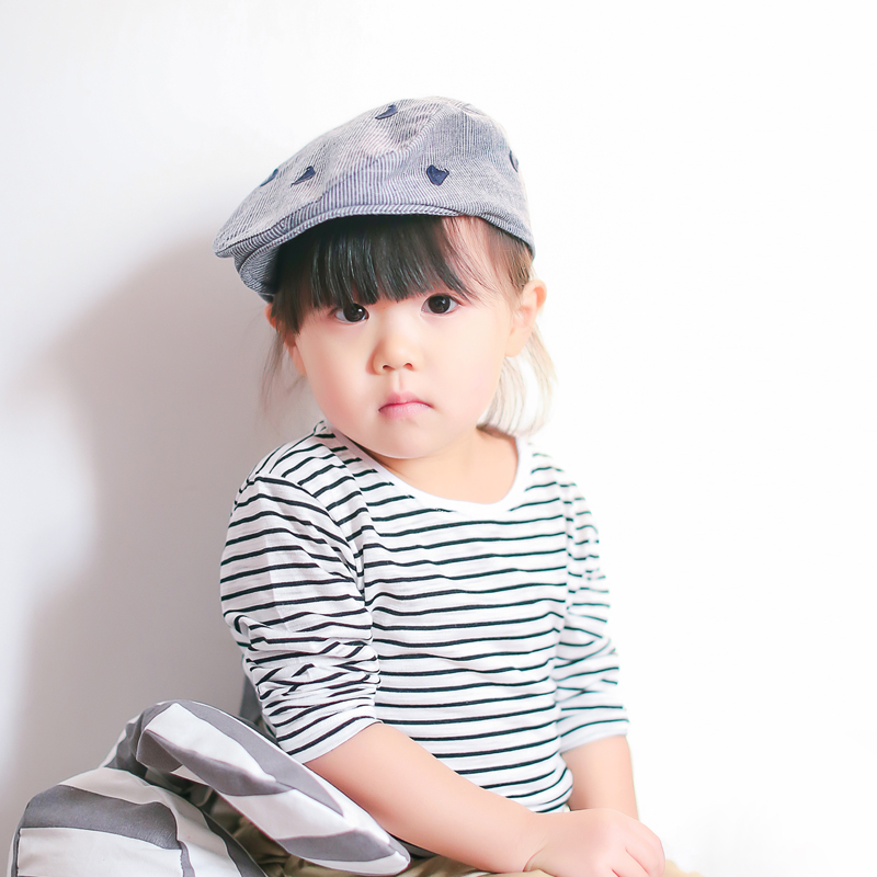 儿童帽子春秋男童时尚贝雷帽 软檐透气宝宝遮阳帽 婴儿帽子5M-6岁折扣优惠信息
