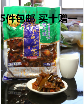 锦州小菜 百合小菜酱八宝308g咸菜 腌制酱菜 5袋包邮