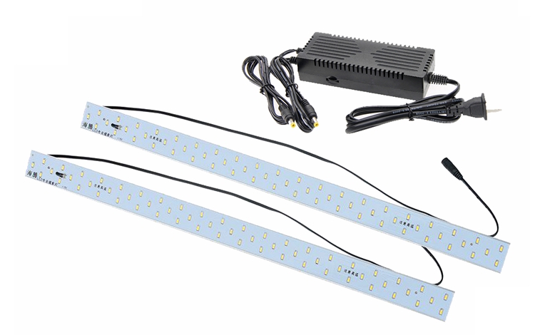 60cm LED摄影棚灯二条 单根60颗LED灯珠30瓦摄影灯摄影器材配件折扣优惠信息