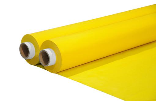 300目黄色丝印网纱 120T  宽320厘米 丝印制版材料 聚酯涤纶网布