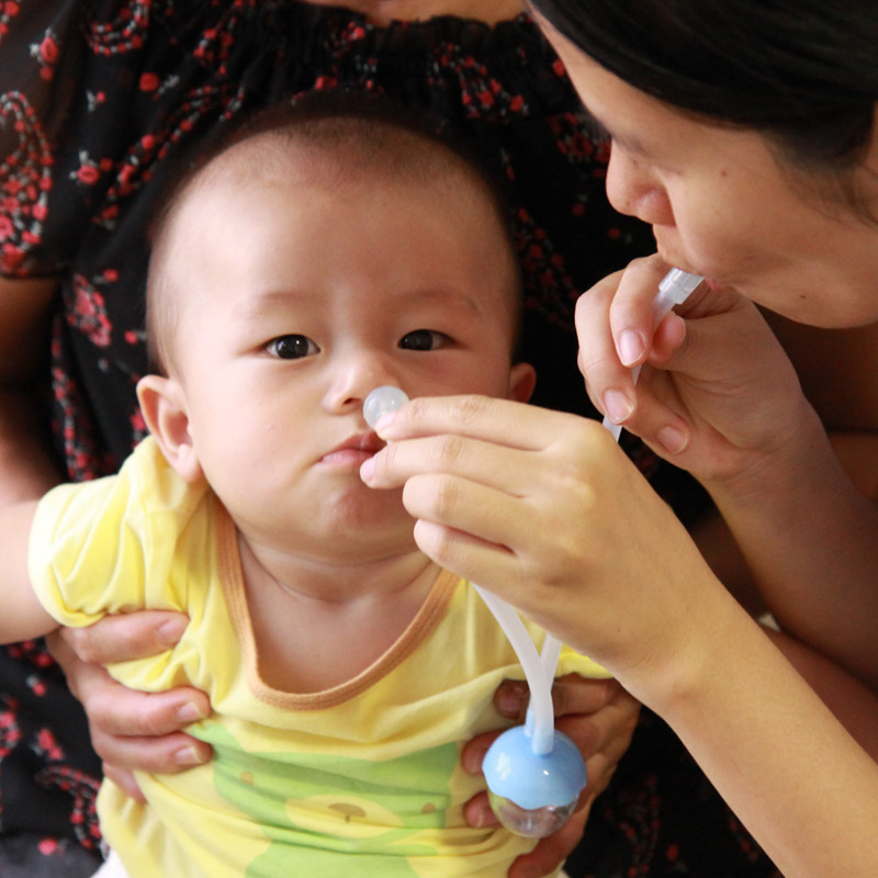 台湾进口代购 酷咕鸭防逆流吸鼻器新生儿婴儿口吸式吸鼻器 吸鼻涕