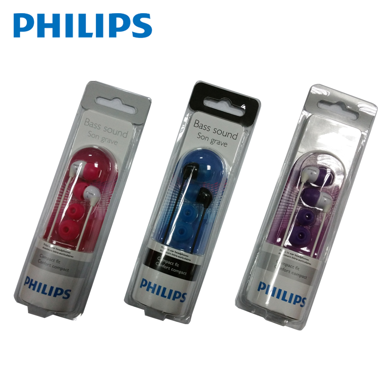 天天特价 Philips飞利浦SHE3500/3501手机电脑入耳式运动魔音耳机