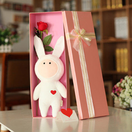 不二兔子公仔安东尼不二兔玩偶小兔子毛绒玩具抱枕娃娃生日礼物女折扣优惠信息
