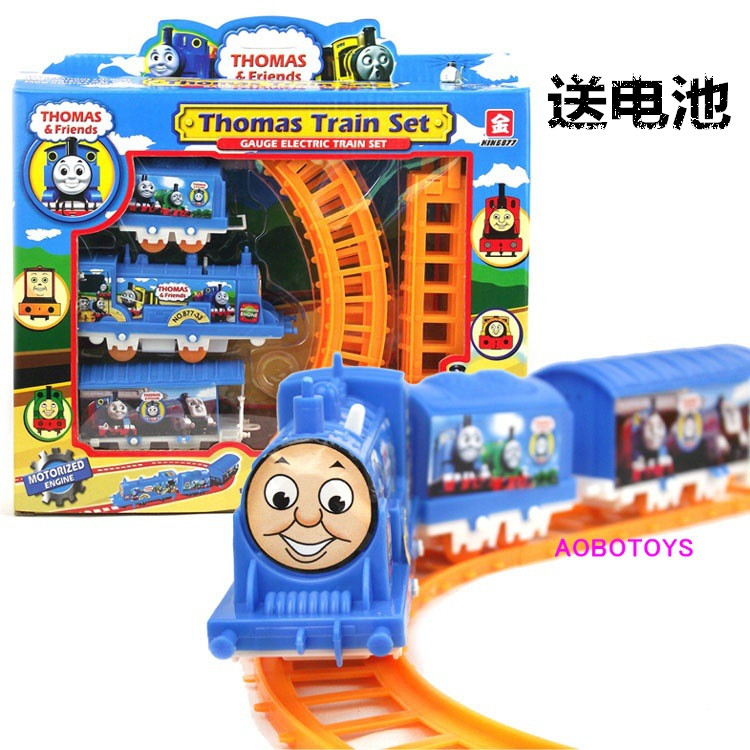 轨道火车轨道车电动小火车模型儿童玩具多层轨道男孩玩具 托马斯折扣优惠信息