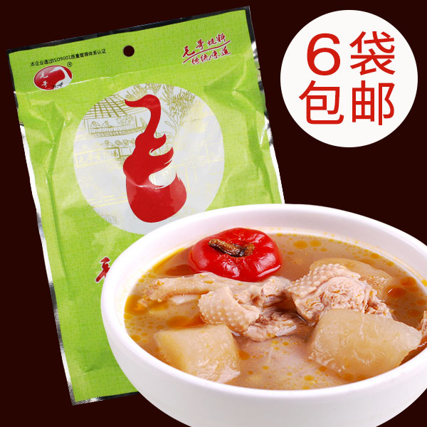 毛哥酸萝卜老鸭汤炖料350g 重庆特产/炖鸭炖鸡汤料/老鸭煲汤调料折扣优惠信息