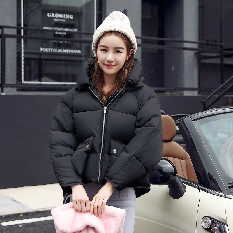 冬季新款棉衣女短款斗篷羽绒棉服韩国学生大码修身外套连帽面包服折扣优惠信息