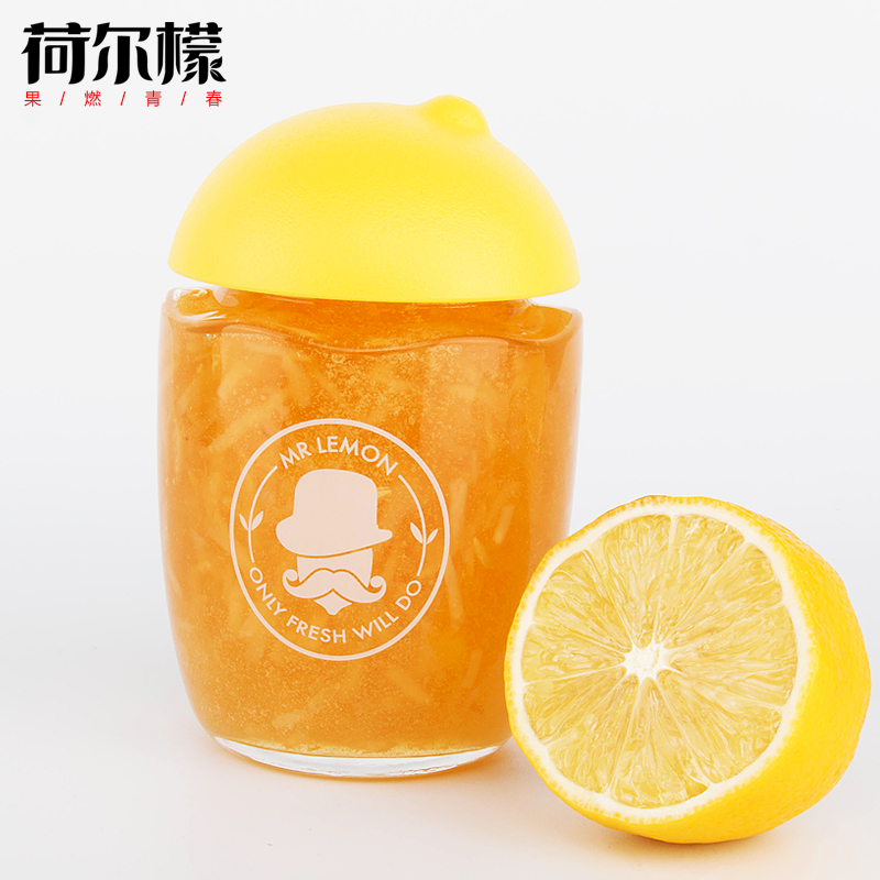 荷尔檬柠檬蜂蜜茶328g 柠檬蜂蜜冲饮 水果茶冲饮品