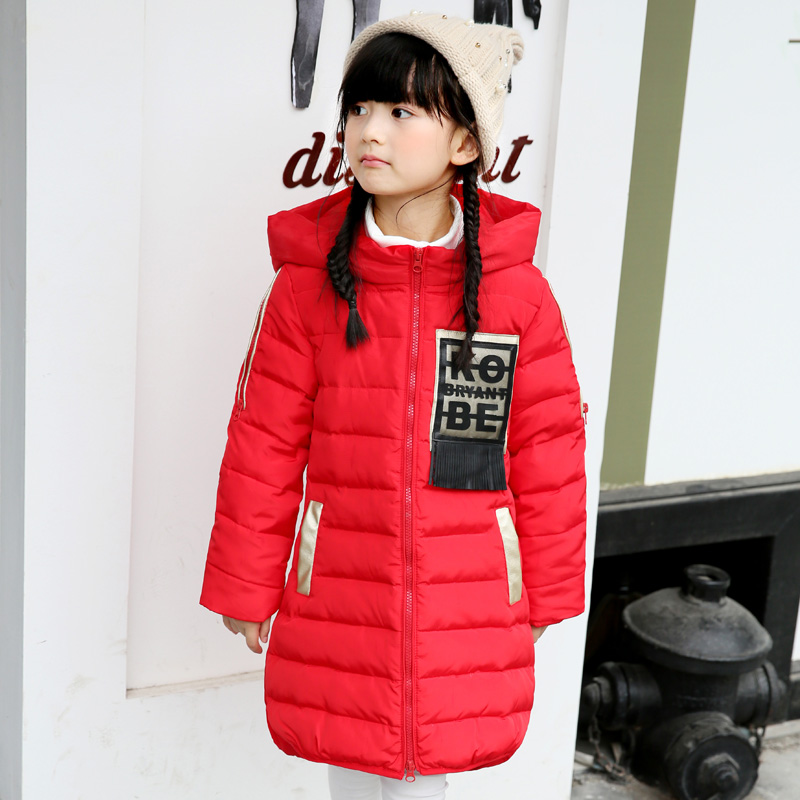 新款韩版女童儿童羽绒服中长款加厚青少年女童中大童冬装保暖外套折扣优惠信息